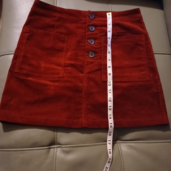 Love Tree Corduroy Skirt • Size M - Picture 10 of 12